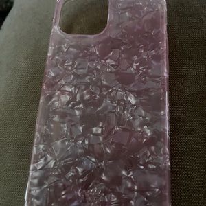 Velvet caviar pink rose case